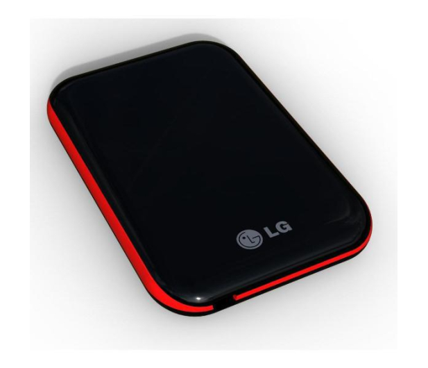 LG HXD5U50GLR Red - 1409297 - zdjęcie 2